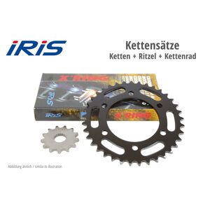 IRIS Kette & ESJOT Räder XR Kettensatz FZR 600 89-90  Schwarz