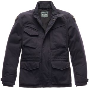 Blauer Ethan Winter Motorrad Textiljacke L Blau