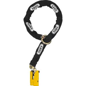 ABUS Granit Detecto XPlus 8077 Yellow 12KS Black Loop Kettenschloss 120 cm Schwarz