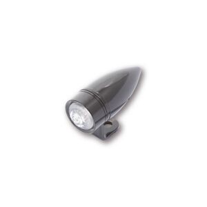 HIGHSIDER LED-Blinker MONO-BULLET SHORT, schwarz  Schwarz