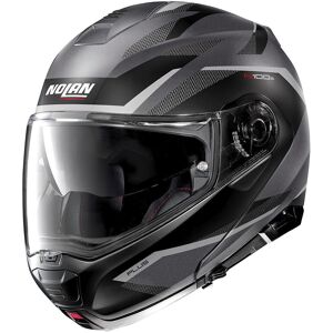 Nolan N100-5 Plus Overland N-Com Klapphelm M Grau