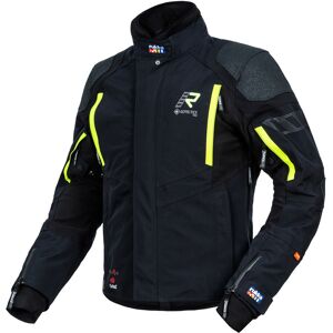 Rukka Shield-R Motorrad Textiljacke 52 Schwarz Gelb