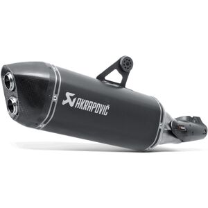 Akrapovic Slip-On Line Titanium Endschalldämpfer  Schwarz Grau