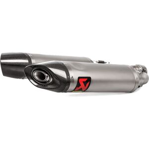 Akrapovic Slip-On Line Titanium Endschalldämpfer  Silber