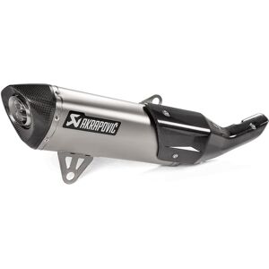 Akrapovic Slip-On Line Titanium Endschalldämpfer  Silber