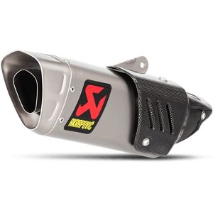 Akrapovic Slip-On Line Titanium Endschalldämpfer  Silber