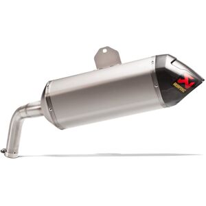 Akrapovic Slip-On Line Titanium Endschalldämpfer  Silber