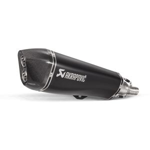 Akrapovic Slip-On Line Endschalldämpfer  Schwarz Silber