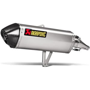 Akrapovic Slip-On Line Endschalldämpfer  Silber