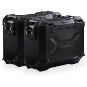 SW-Motech TRAX ADV Alukoffer-System - Schwarz. 37/37 l. Kawa Versys 1000 / 1000 S (18-).  schwarz