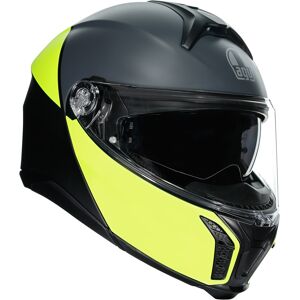 AGV Tourmodular Balance Klapphelm XS Schwarz Grau Gelb