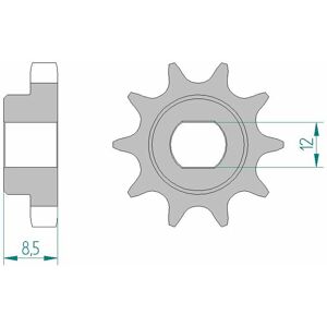 AFAM Standard-Stahlkettenrad 94124 - 415