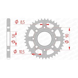 AFAM Standardkrone aus Stahl 10201 - 428