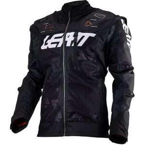 Leatt 4.5 X-Flow Motocross Jacke L Schwarz