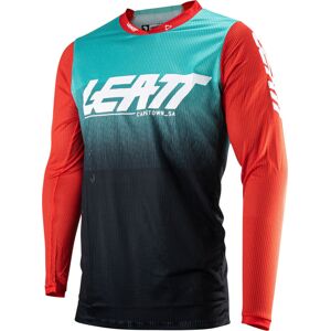 Leatt 4.5 X-Flow 2023 Motocross Jersey S Schwarz Rot Blau