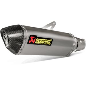 Akrapovic Slip-On Line Titanium Endschalldämpfer  Silber