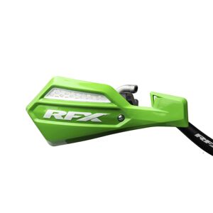 RFX Serie 1 Handprotektoren (grün/weiß) mit Montagesatz  weiss