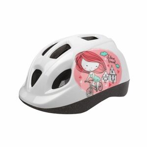 POLISPORT Kinder Princess Helm weiß/pink Größe XS  weiss