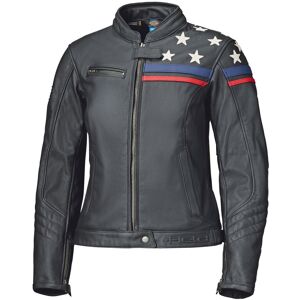 Held Midway Damen Motorrad Lederjacke 46 Schwarz Weiss