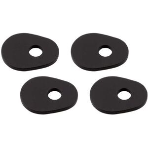 HIGHSIDER Montageplatten INDY SPACER, TRIUMPH Bonneville/Thruxton  Schwarz