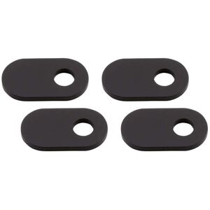 HIGHSIDER Montageplatten INDY SPACER, div. TRIUMPH, MOTO GUZZI, BUELL, DUCATI  Schwarz