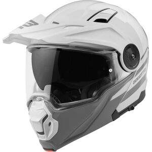 Bogotto FG-102 Fiberglas Enduro Klapphelm S Weiss