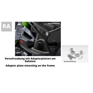 LSL SlideWing® Anbaukit, Honda XL 750 Transalp, 23-  Schwarz