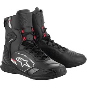 Alpinestars Superfaster Motorradschuhe  Schwarz Grau Rot