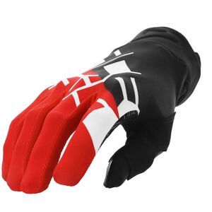 Acerbis MX Linear Motocross-Handschuhe M Schwarz Rot