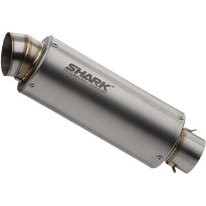 SHARK EXHAUST SRC 4 Titan silber  Silber