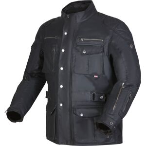 Modeka Matlock Motorrad Wachsjacke 3XL Schwarz