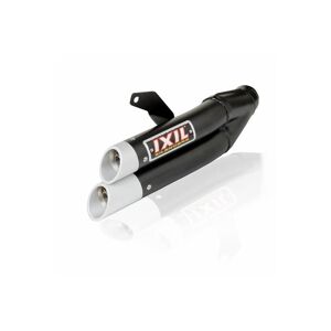 IXIL Hyperlow black XL Edelstahl-Endtopf für Honda CBR 500 R / CB 500 F, 19- (PC62,PC63) (Euro4+Euro5)  Schwarz