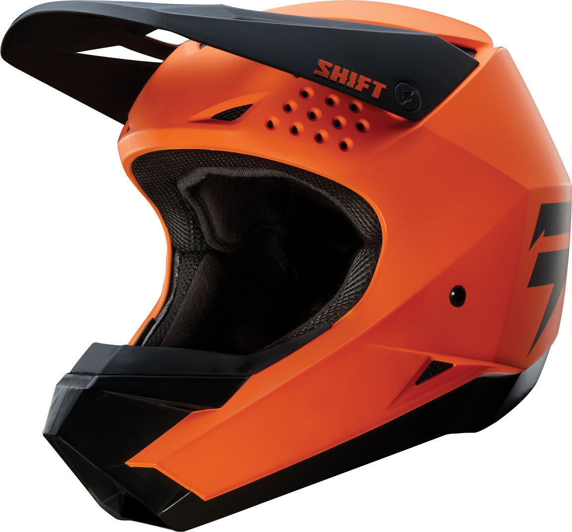 Shift WHIT3 Motocross Helm XS Orange