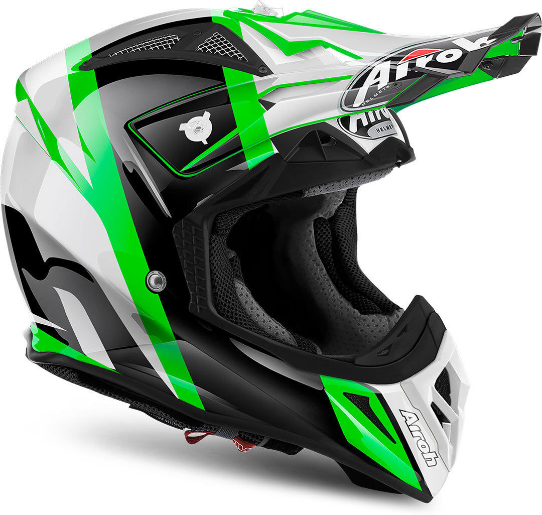 Airoh Aviator 2.2 Revolve Motocross Helm XS Grün