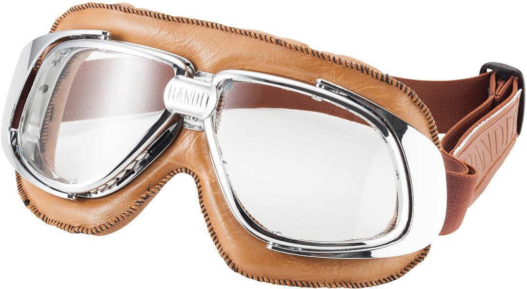 Bandit Classic Motorradbrille Einheitsgröße transparent