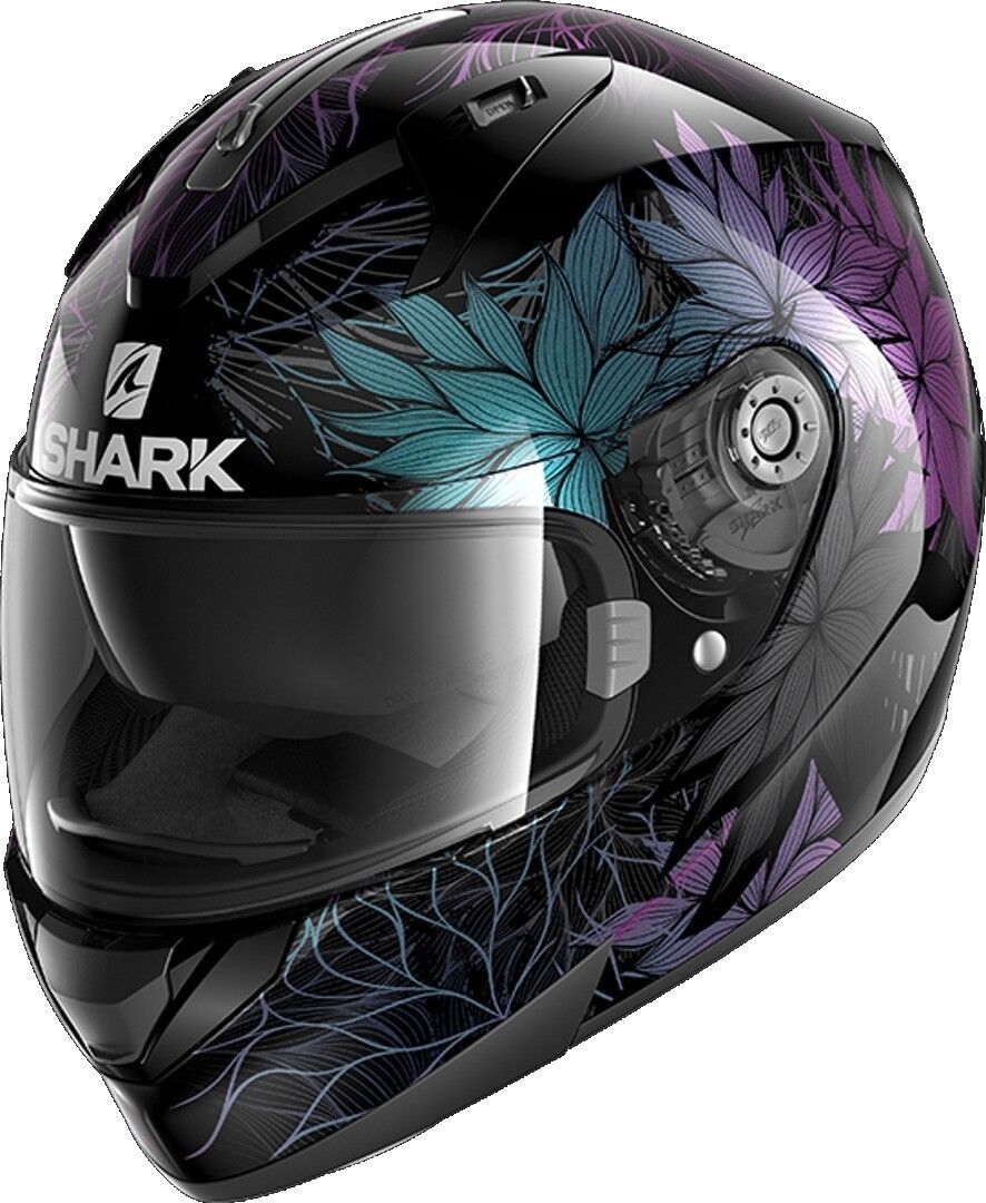 Shark Ridill Nelum Helm XS Schwarz Lila