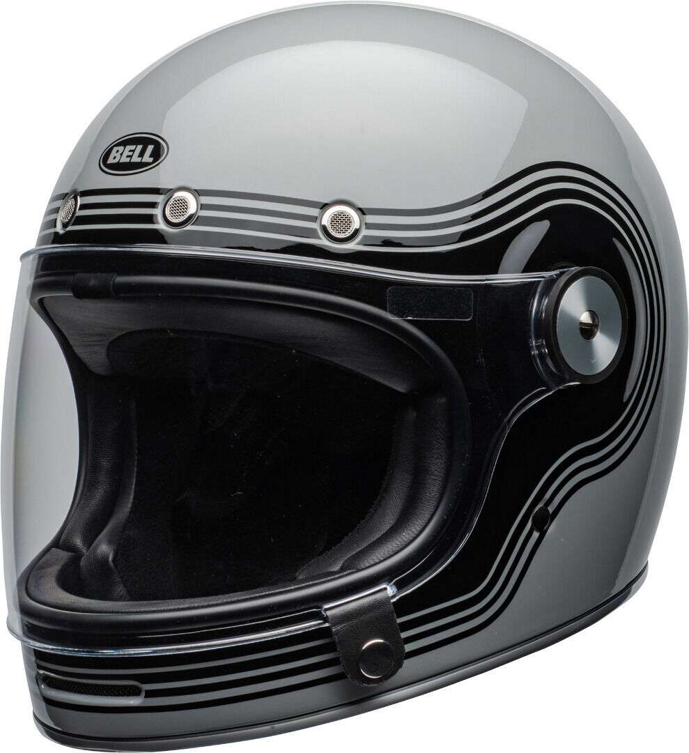 Bell Bullitt DLX Flow Helm S Schwarz Grau