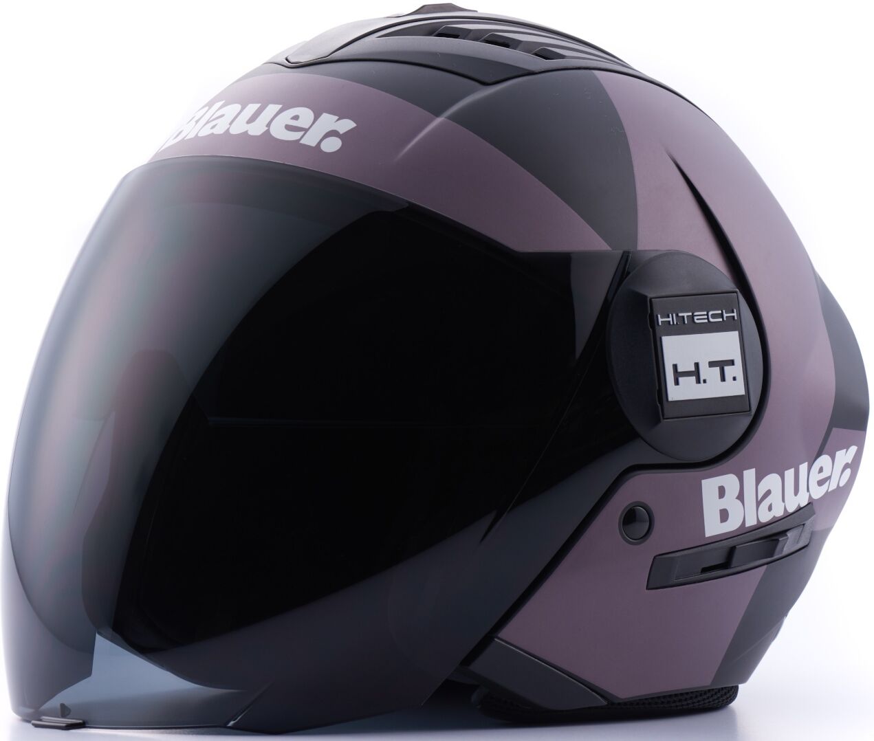 Blauer Real HT Graphic A Jethelm XS Schwarz Grau Silber