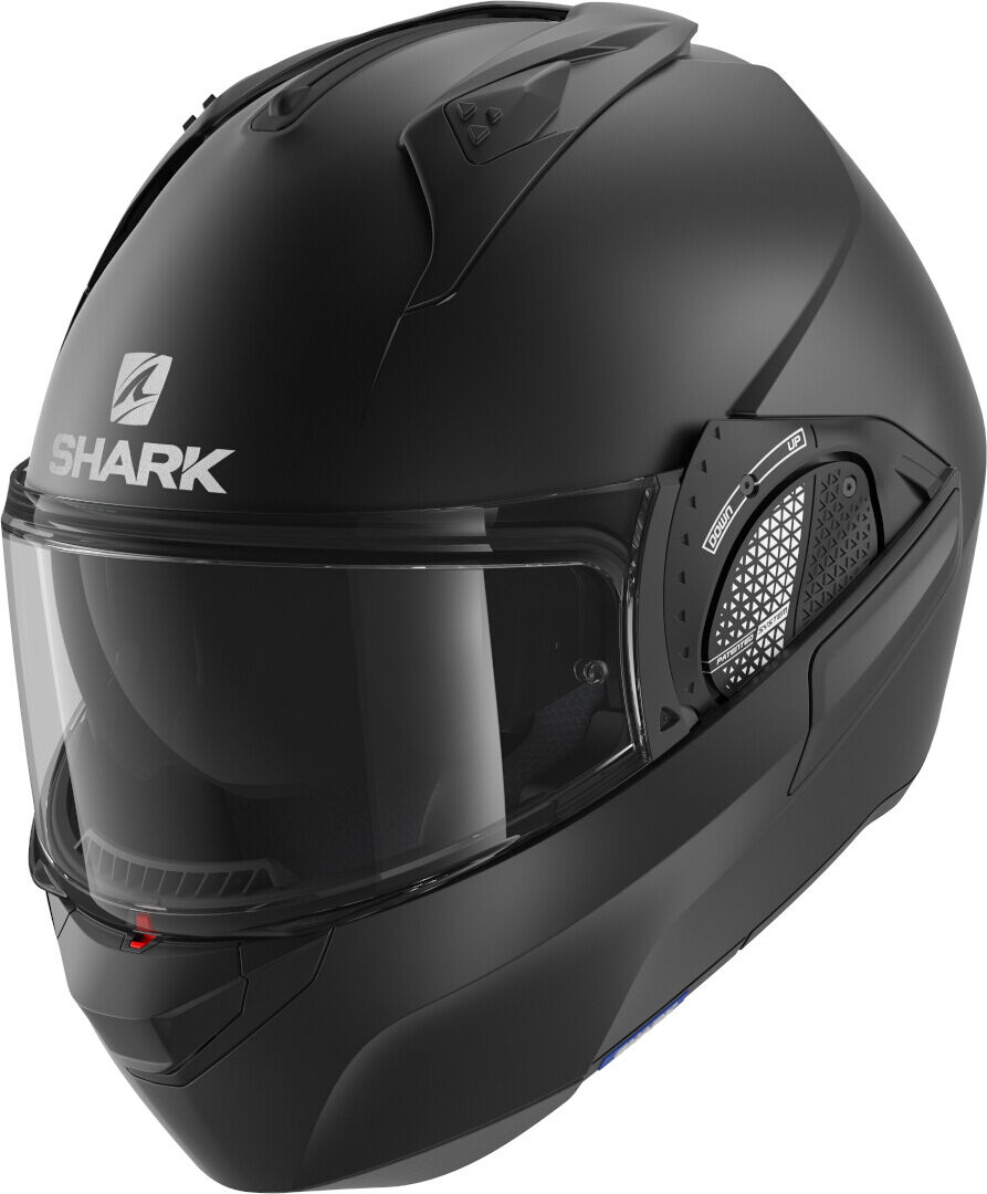 Shark Evo-GT Blank Klapphelm XS Schwarz