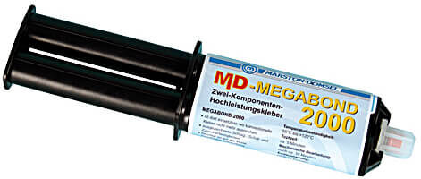 MARSTON-DOMSEL Mega-Bond 2000, 25ml, zwei-Komp.-Hochleistungskleber 0-5l