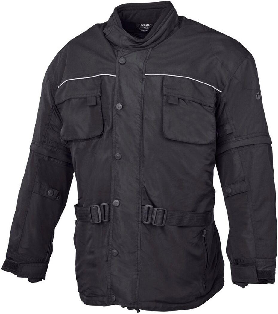 GMS Frisco Motorrad Textiljacke 9XL Schwarz