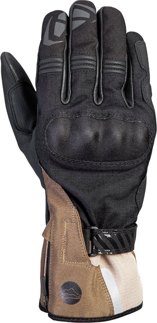 Ixon MS Loki Motorradhandschuhe S Schwarz Braun