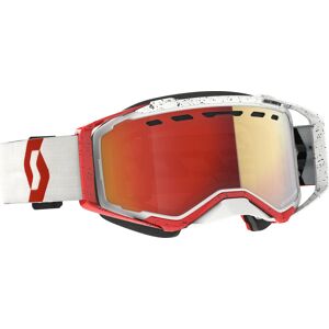 Scott Prospect Light Sensitive Weiß/Rote Ski Brille Einheitsgröße Rot