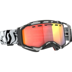 Scott Prospect Light Sensitive Schwarz/Weiße Ski Brille Einheitsgröße Rot