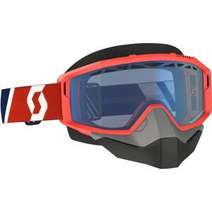 Scott Primal Rot/Blaue Ski Brille Einheitsgröße Blau