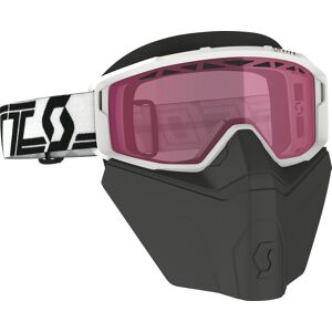 Scott Primal Safari Facemask Schwarz/Weiße Ski Brille Einheitsgröße Schwarz Weiss