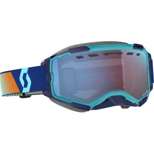 Scott Fury Blau/Orangene Ski Brille  Blau Orange