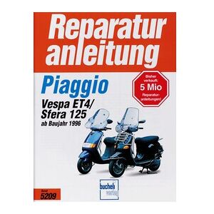 Motorbuch Bd. 5209 Reparatur-Anleitung Piaggio Roller Sfera 125/Vespa ET 4, 96 -