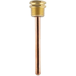 Afriso Tauchhülse Messing - 100mm - Thermometer/Stecker Afriso Tauchhülse Messing - 100mm - Thermometer/Stecker