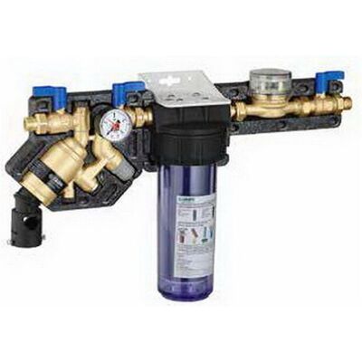 Caleffi BA Plus Füllkombi 580022 1/2", Kartusche 0,75 l, automatisch, mit Entsalzungseinheit Caleffi BA Plus Füllkombi 580022 1/2", Kartusche 0,75 l, automatisch, mit Entsalzungseinheit